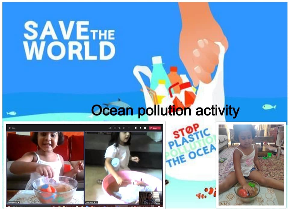 Ocean pollution activity