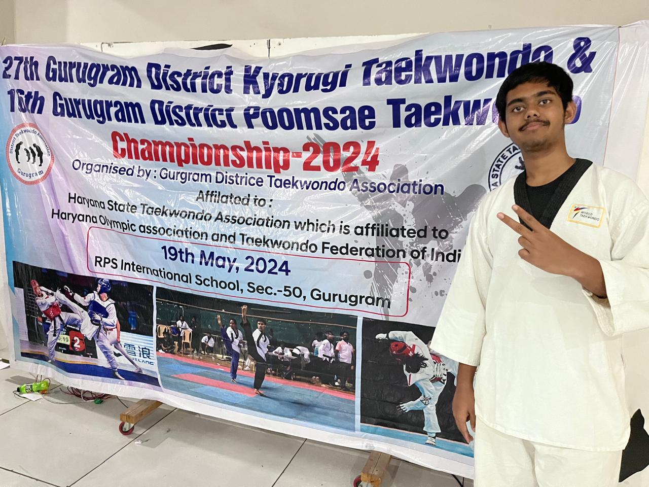 District-Level Taekwondo Competition!