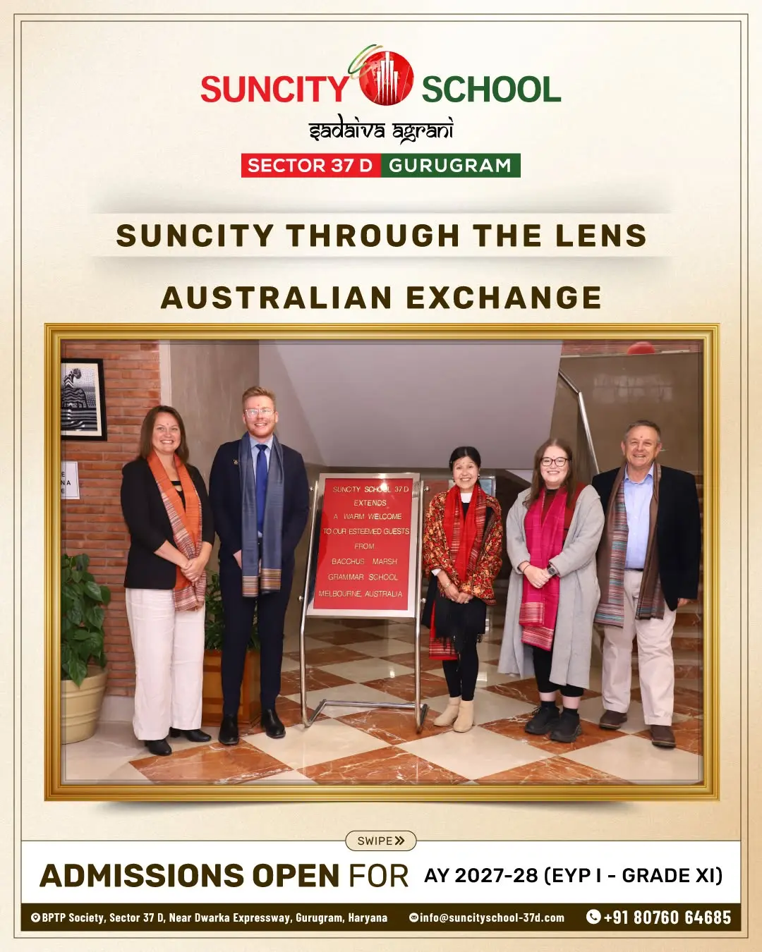 Building Global Bridges: Suncity School Signs MoU with Australian School