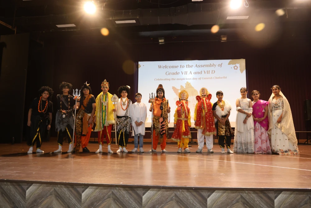  Ganesh Chaturthi Celebrations at Suncity School, Sector 37D